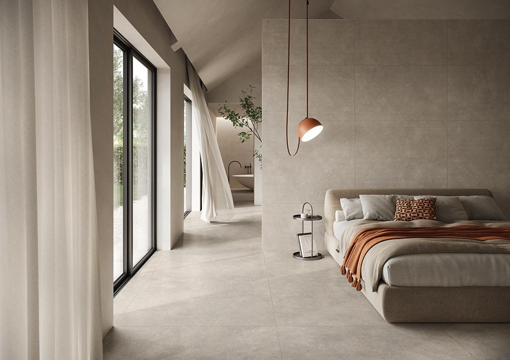 Slatted wood effect decorative tiles – Casalgrande Padana