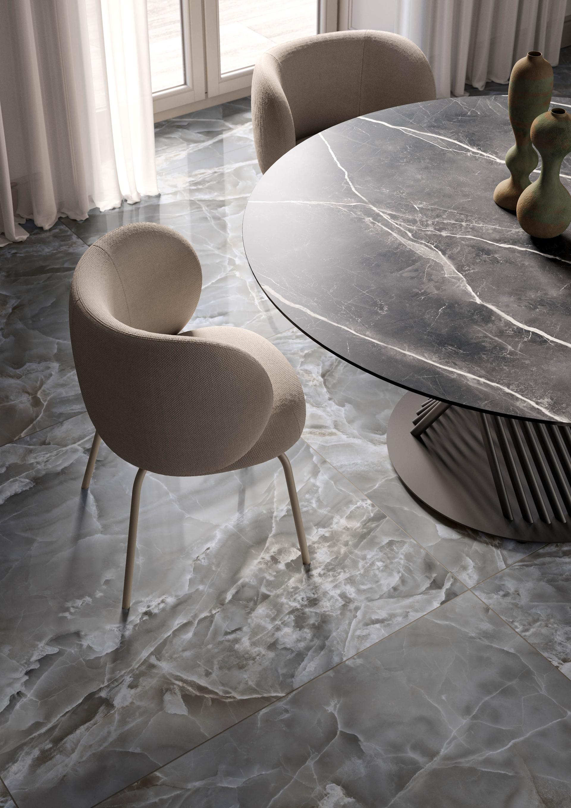 Alabastri marble-effect porcelain tiles – Casalgrande Padana