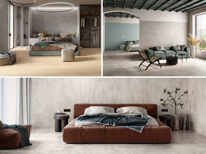Ideas for a bedroom with neutral colours | Casalgrande Padana