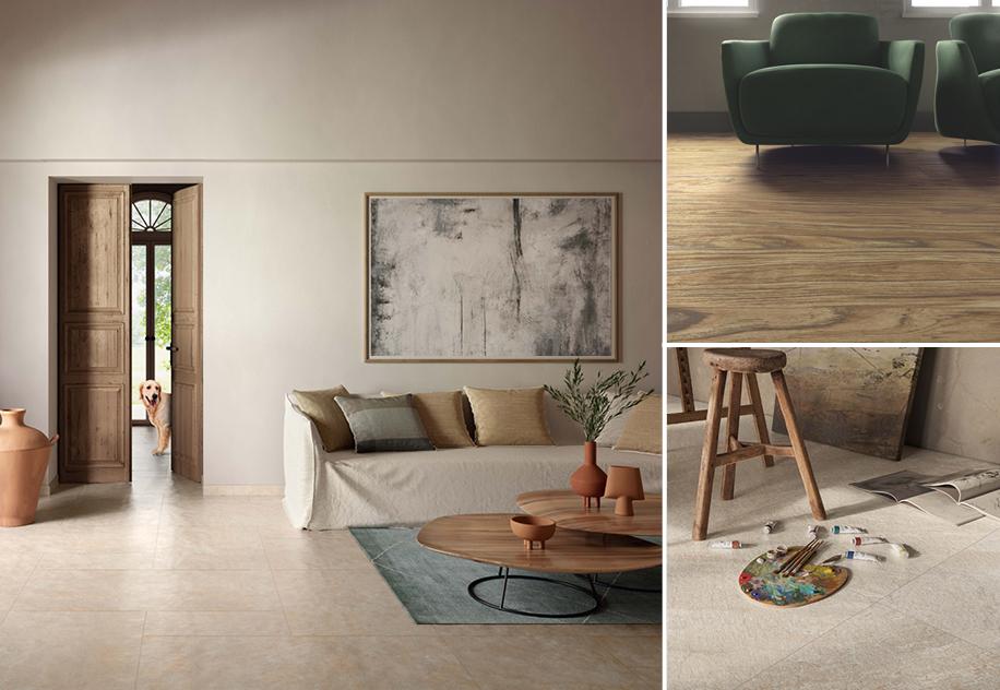 How to give a modern décor look to the sitting room with porcelain stoneware | Casalgrande Padana