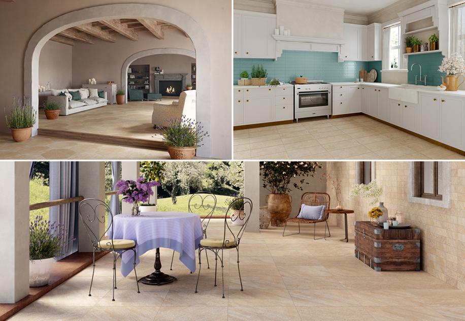 How to create a Provençal-style décor look with porcelain stoneware | Casalgrande Padana