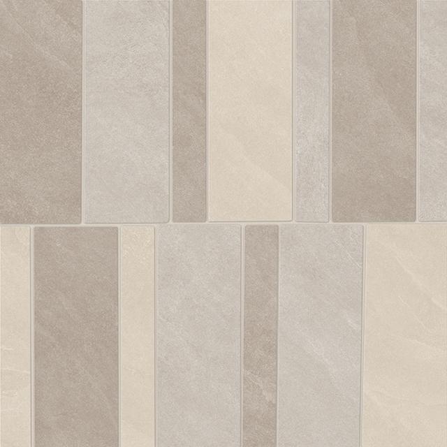 Mosaico Listelli B (Perla, Crema, Bruna) | Casalgrande Padana