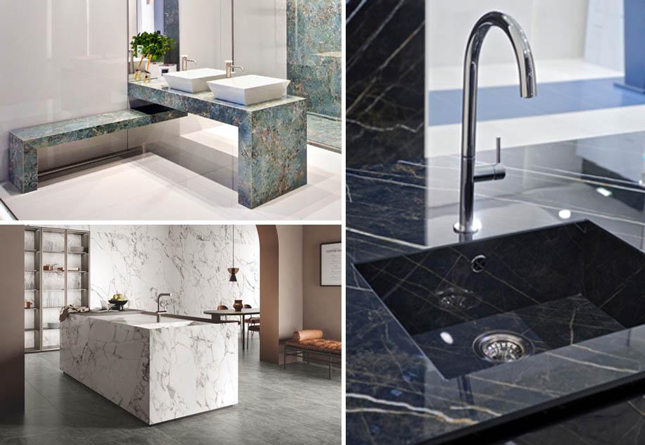 How to create tops for bathrooms and kitchens with Casalgrande Padana porcelain stoneware slabs | Casalgrande Padana