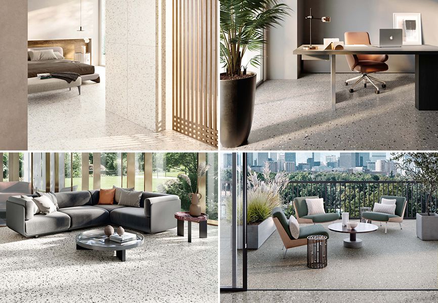 Introducing Terrazzotech, the technical tile collection ideal for public and commercial spaces
