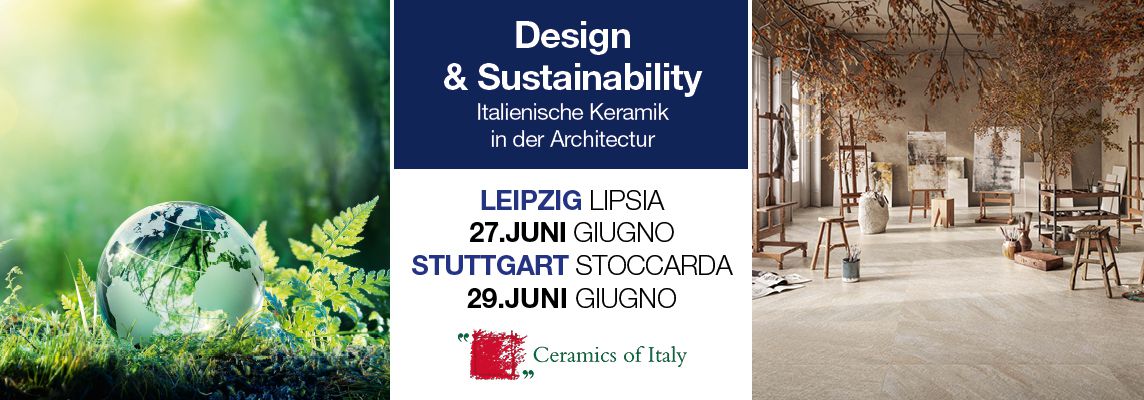 Casalgrande Padana nimmt teil an der Ceramics of Italy for Sustainability – Design & Nachhaltigkeit