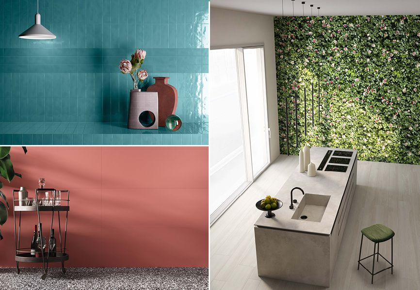 How to decorate your home with Casalgrande Padana’s coloured tiles