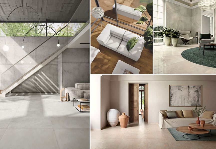 How to choose the right porcelain stoneware tiles for your interiors