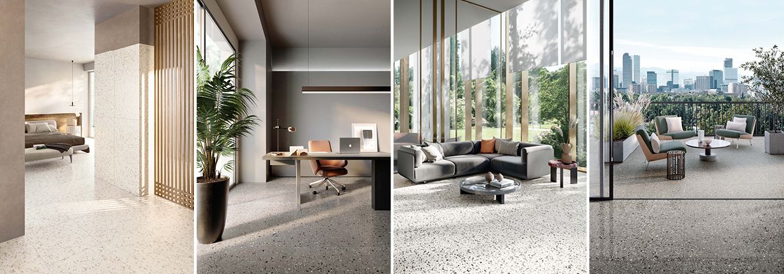 Introducing Terrazzotech, the technical tile collection ideal for public and commercial spaces