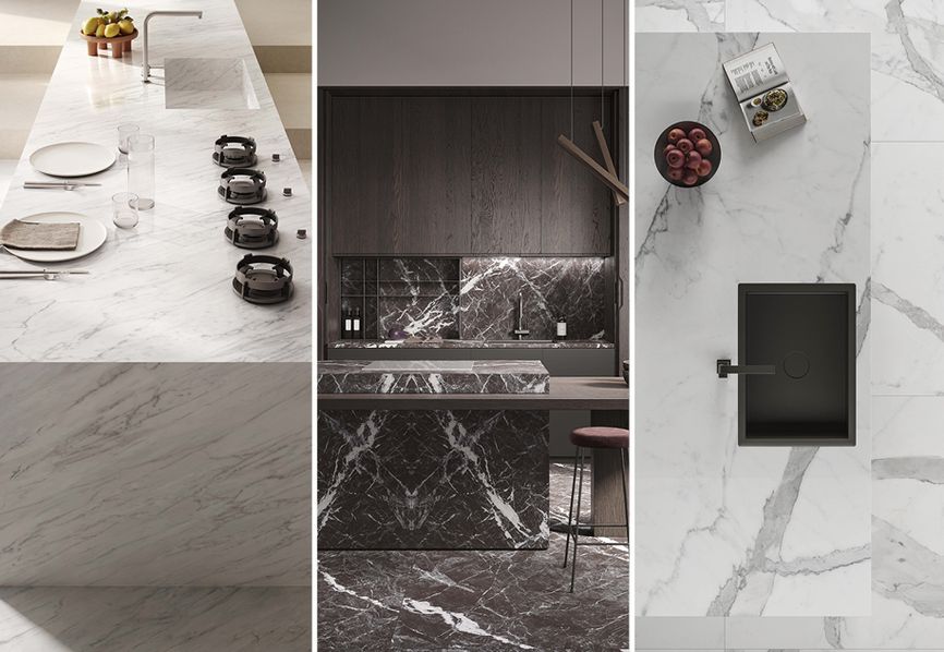 Décor with porcelain stoneware tiles: a perfect blend of style and function