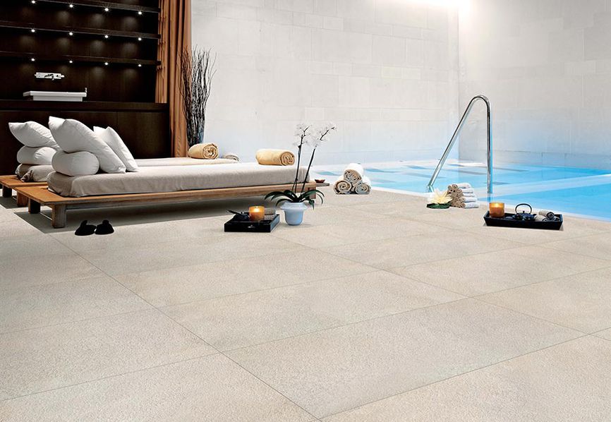 How to create a home spa with porcelain stoneware tiles