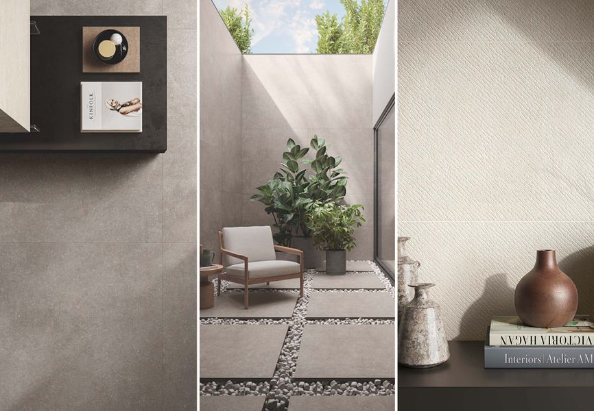 All the charm of stone-effect porcelain stoneware tiles: introducing Stile by Casalgrande Padana