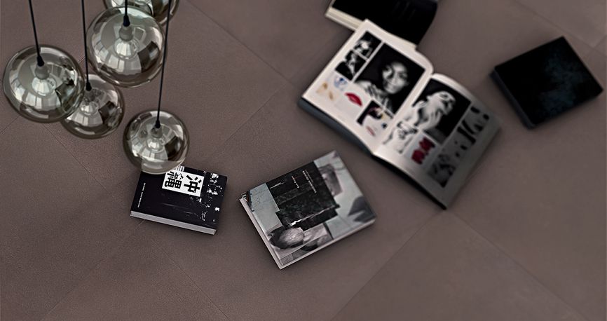 Spazio Concrete Effect Tiles Casalgrande Padana