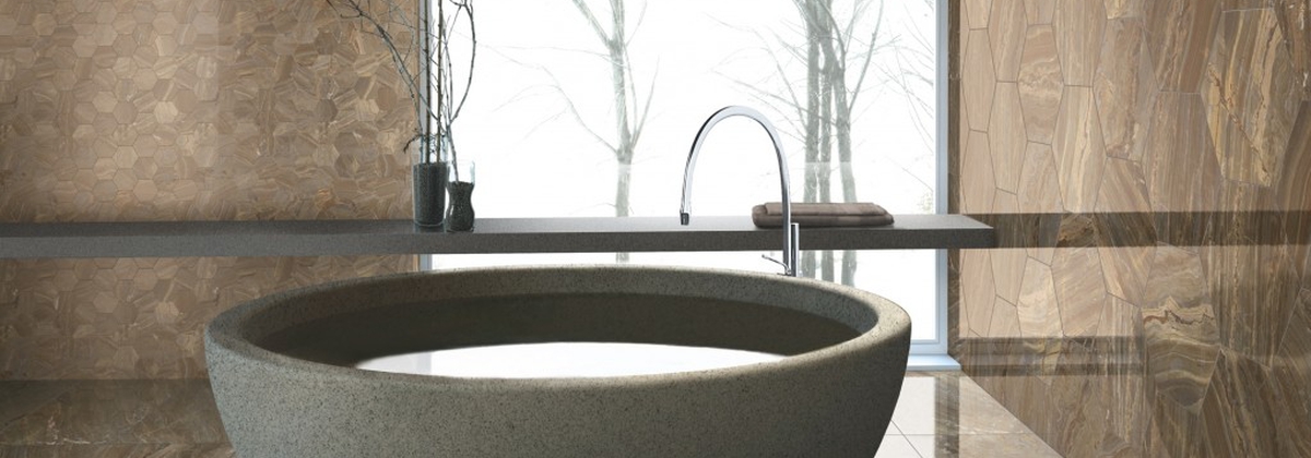 Marble-effect ceramics: the Marmoker collection from the Granitoker line Marble-effect ceramics: the Marmoker collection from the Granitoker line