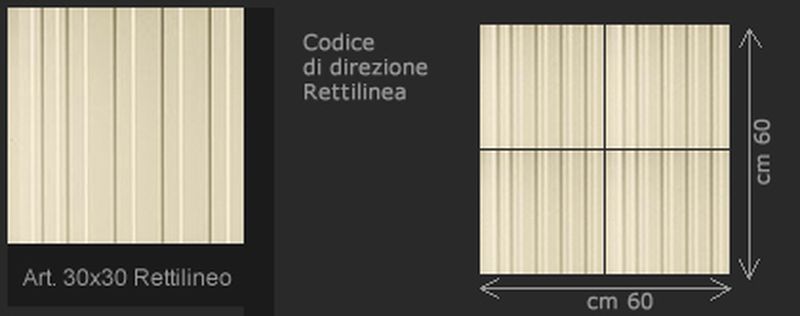 Codice di direzione rettilinea