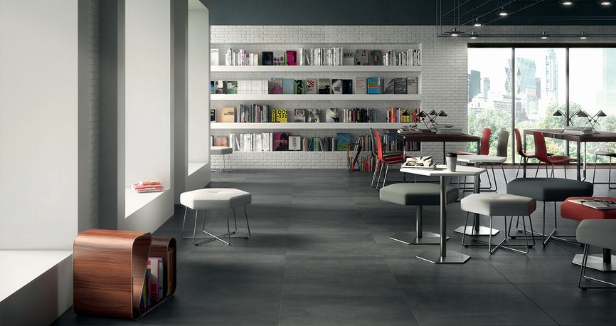 Beton concrete-effect tiles – Casalgrande