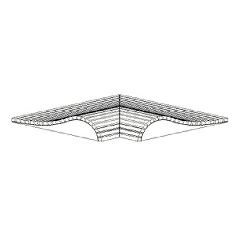Eco Concrete Art. 9668 Pool Wave