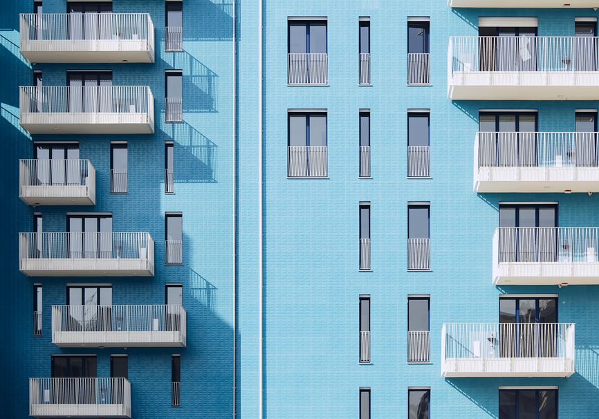 Living in the Blue, Lambrate Milan, Italy