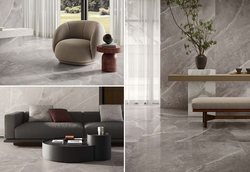 Casalgrande Padana Supreme: the natural shine of salt crystals